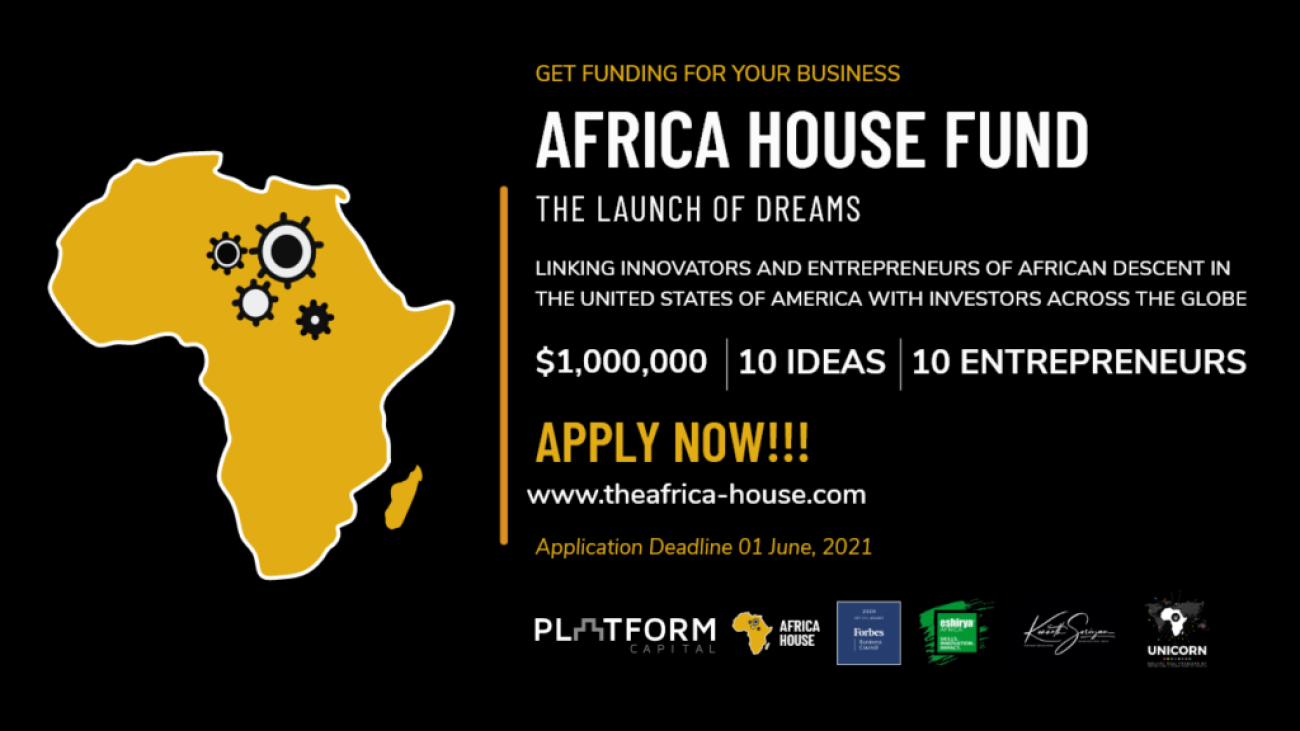 PLATFORM CAPITAL SET TO LAUNCH AFRICA HOUSE AND AFRICA HOUSE FUND IN DALLAS, TEXAS FOR ENTREPRENEURS AND INNOVATORS OF AFRICAN DECENT IN THE USA | TechCabal