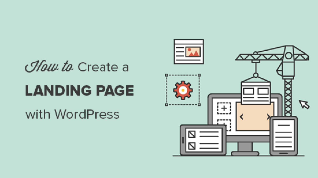 How to Create a Landing Page With WordPress