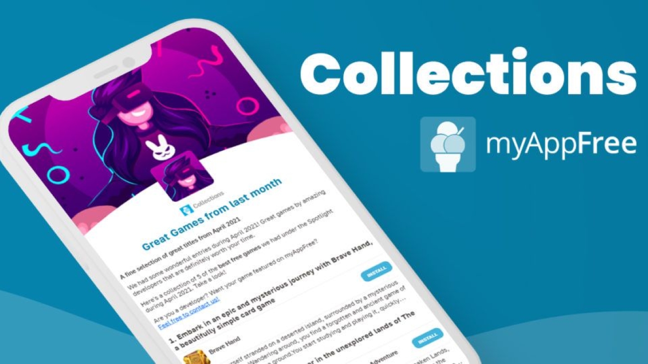 MyAppFree launches Collections