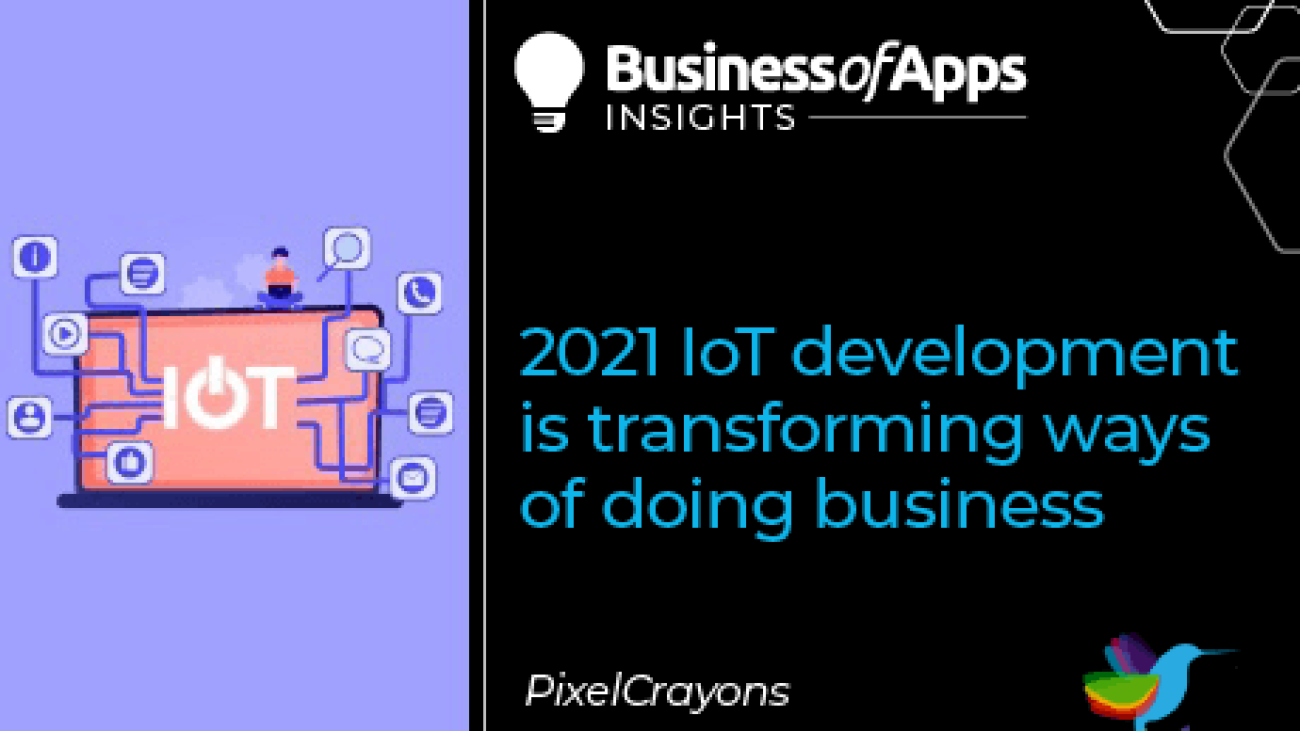 2021 IoT development is transforming ways of doing business - Business of Apps