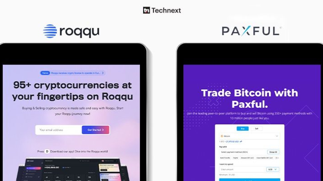Paxful vs Roqqu : Crypto Apps comparison